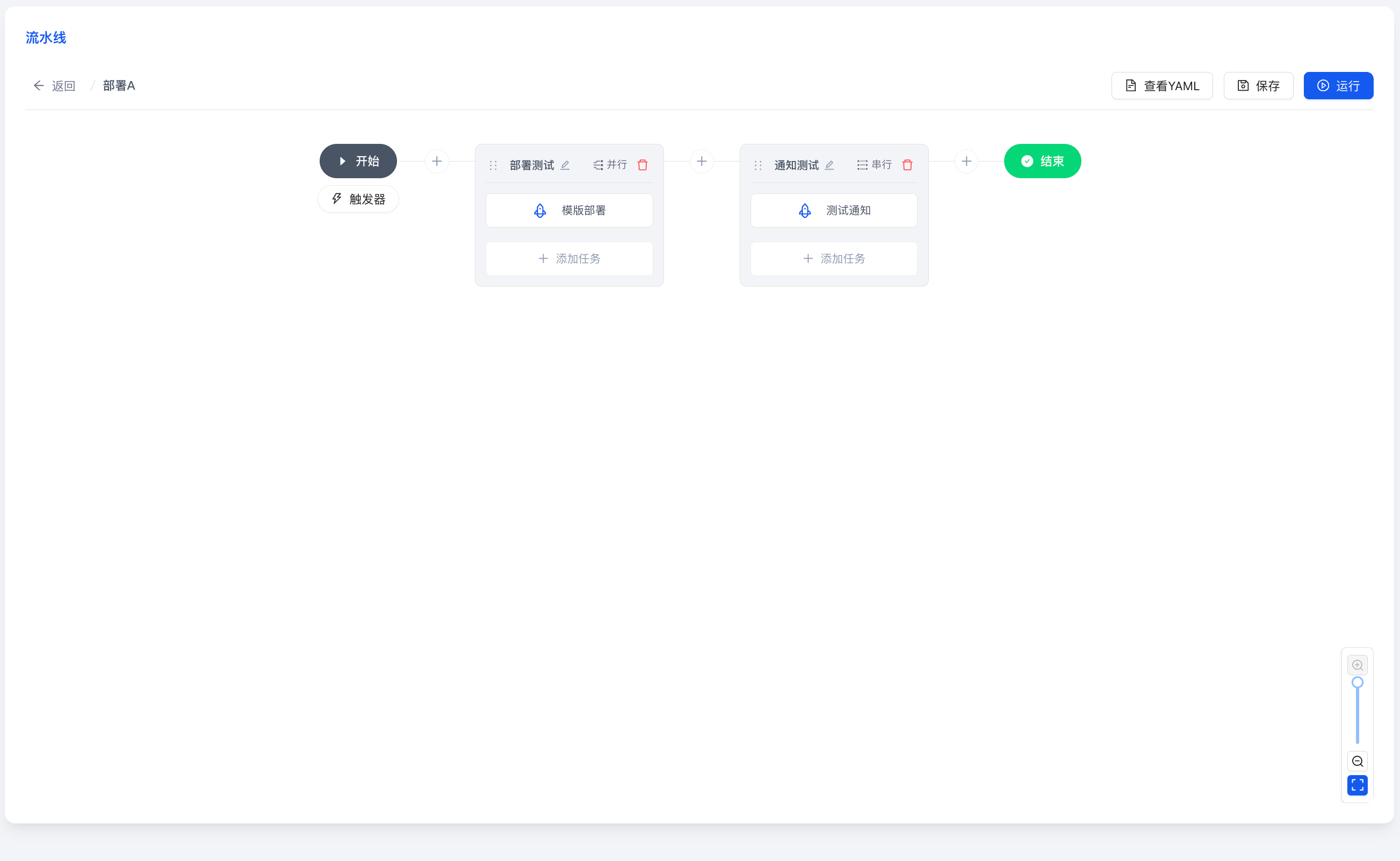 阶段与任务编排